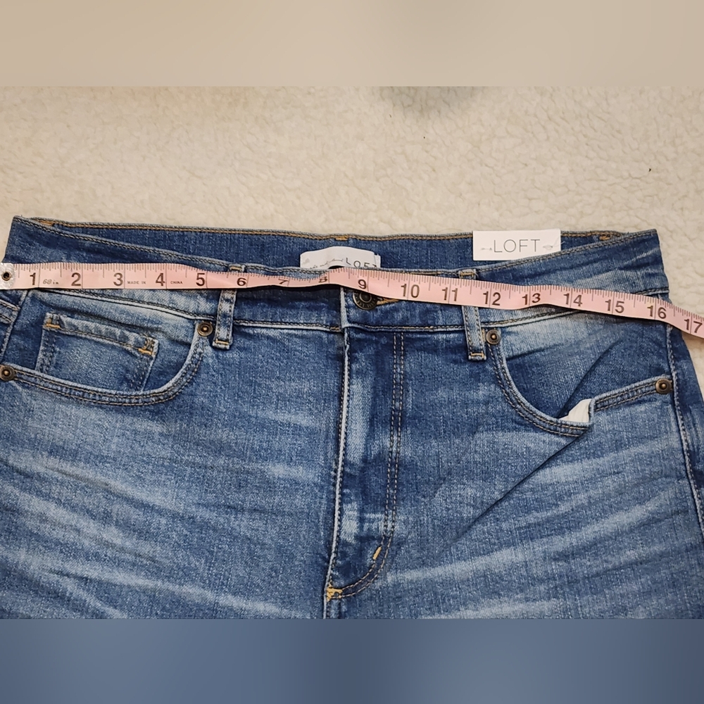 Loft The Slim Flare High Rise Jeans - Picture 4 of 9